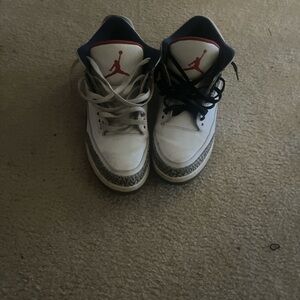 Jordan Athletic Shoes White and Black